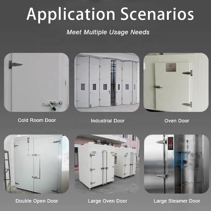 1460S Stainless Steel Heavy Duty Industrial Kitchen Cold Room Door Hinge for Commercial Refrigerators