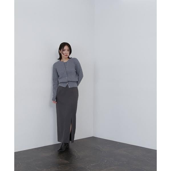 Natural Beauty Basics Mini Cable Knit Cardigan Ensemble for Women