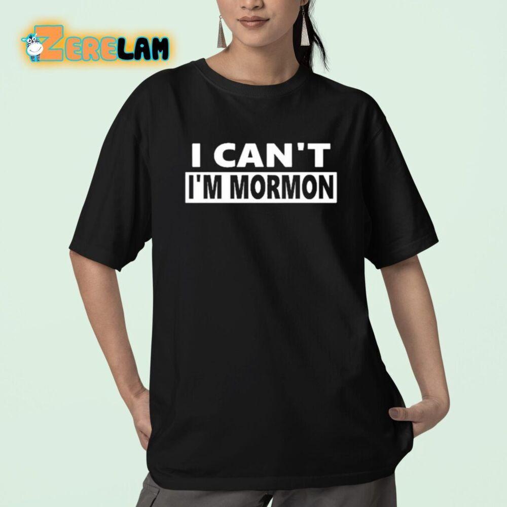 NEW I Can’t I’m Mormon, Best Gifts For You, Trendy Shirt Vintage Trending S-5XL Unisex T-Shirt