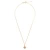 Tory Burch Clover Pendant Brass Necklace Women necklace Gold 156255-720