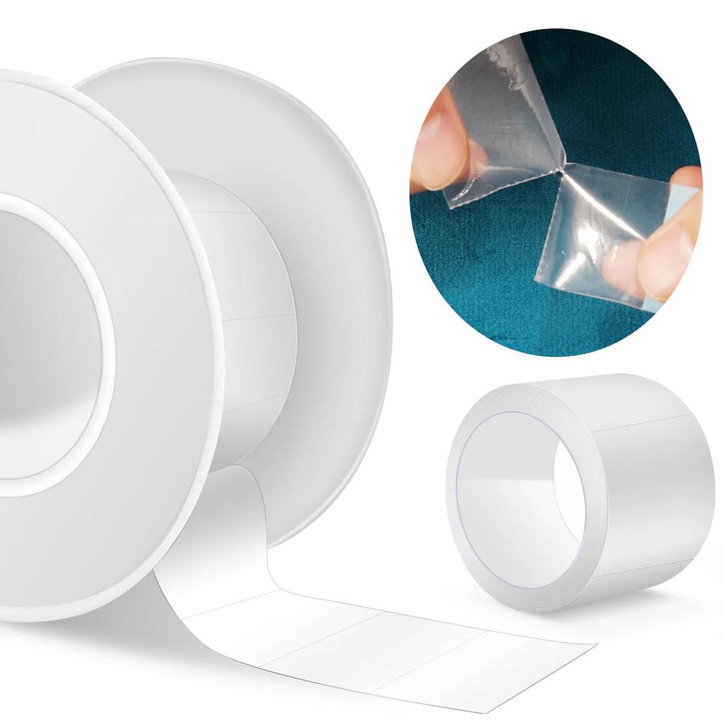 1/2 рулона невидимых силиконовых пластырей от шрамов, 2,5 см x 150 см, самоклеящаяся лента-заплатка от шрамов, многоразовая и эффективная полоска для ухода за кожей