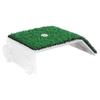 2025 Trend Lawn Turtle Basking Platform Turtle Resting Basking Platform, Simulation Grass Turtle Ramp For Turtle Tank, Reptile