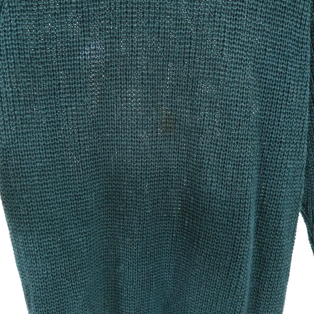 ISSEY MIYAKE 70s vintage Long sleeve Linen knit sweater Green system Men's Used