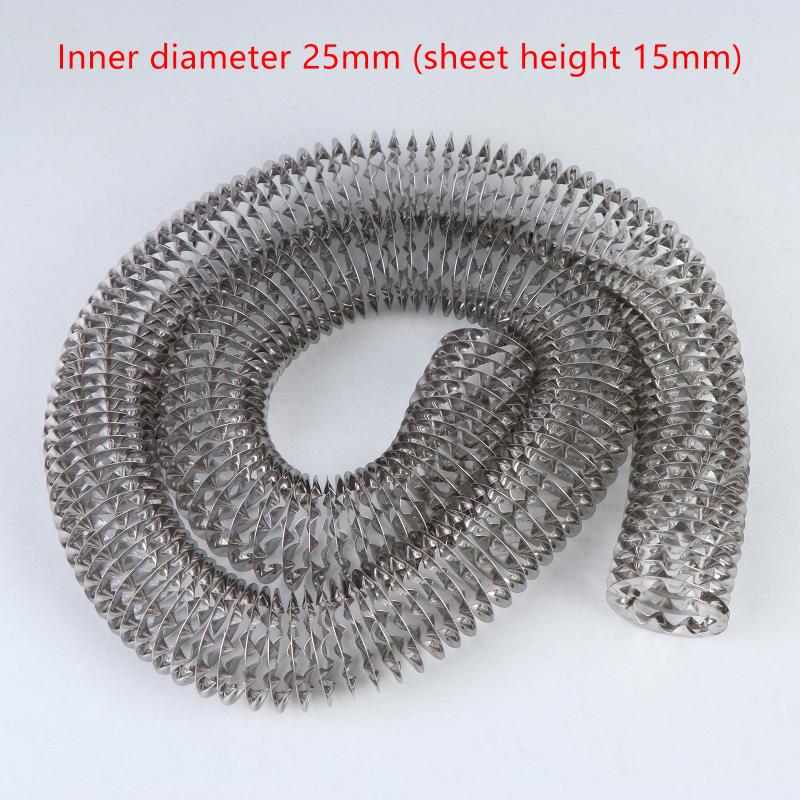 1 PCS Stainless Steel Spiral Hollow Fin For Heating Cooling Tube Special Fin Drying Radiator Accessories