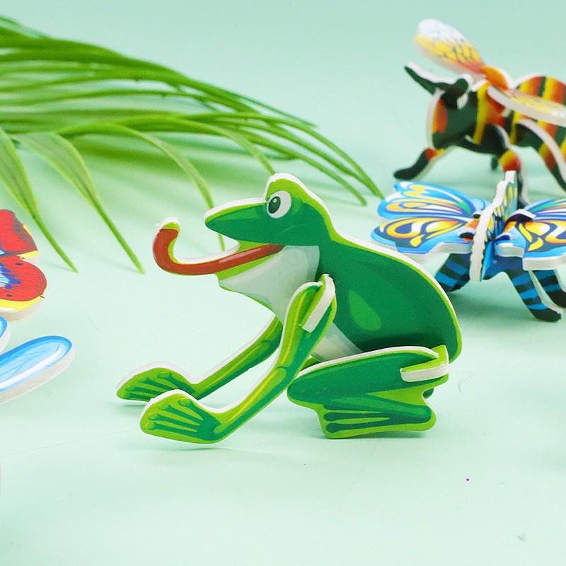 3D Insect Puzzle DIY Educational Toy for Children