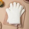 Anti-scald Thickened Silicone Gloves Heat Resistant Microwave  Oven Baking Gloves BBQ Gloves Anti-slip Heat Insulation Mitts