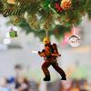 Interior Rearview Pendant Christmas Tree Firefighter Ornament with Lanyard Widely Used Decoration Car Mirror Hanging Fireman Uniform