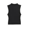 Kaslead New Arrival Women's Clothing Fashion Style Fashion All-Match Casual Half Turtleneck Sleeveless Tops 4174832