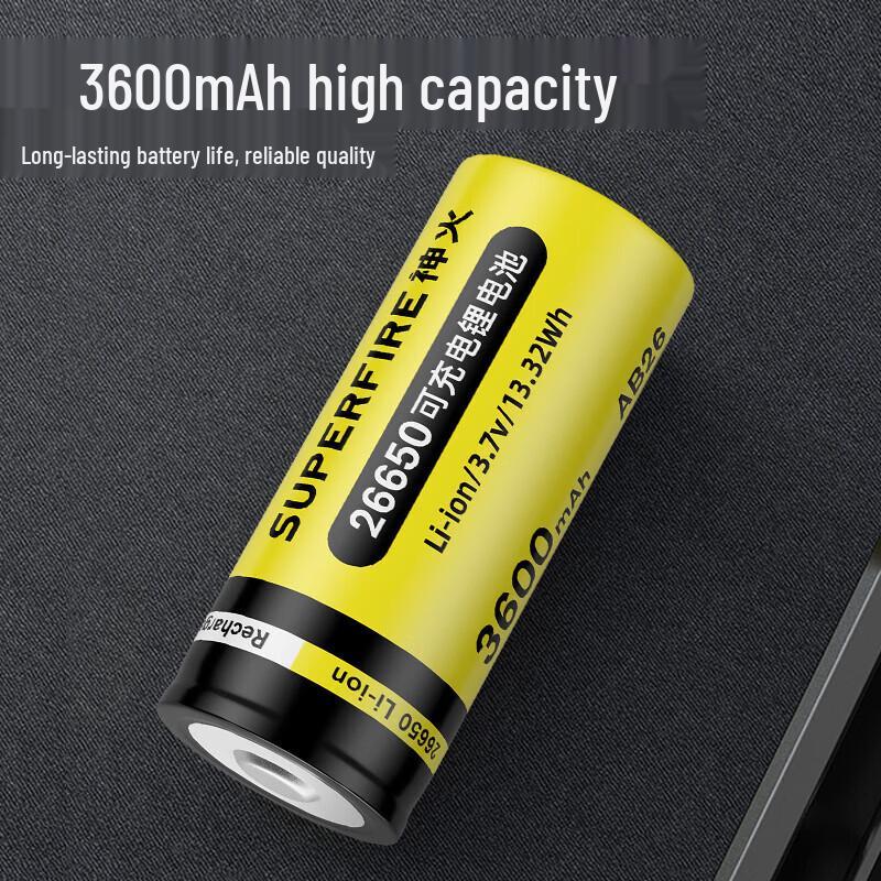SupFire L6 Rechargeable LED Flashlight