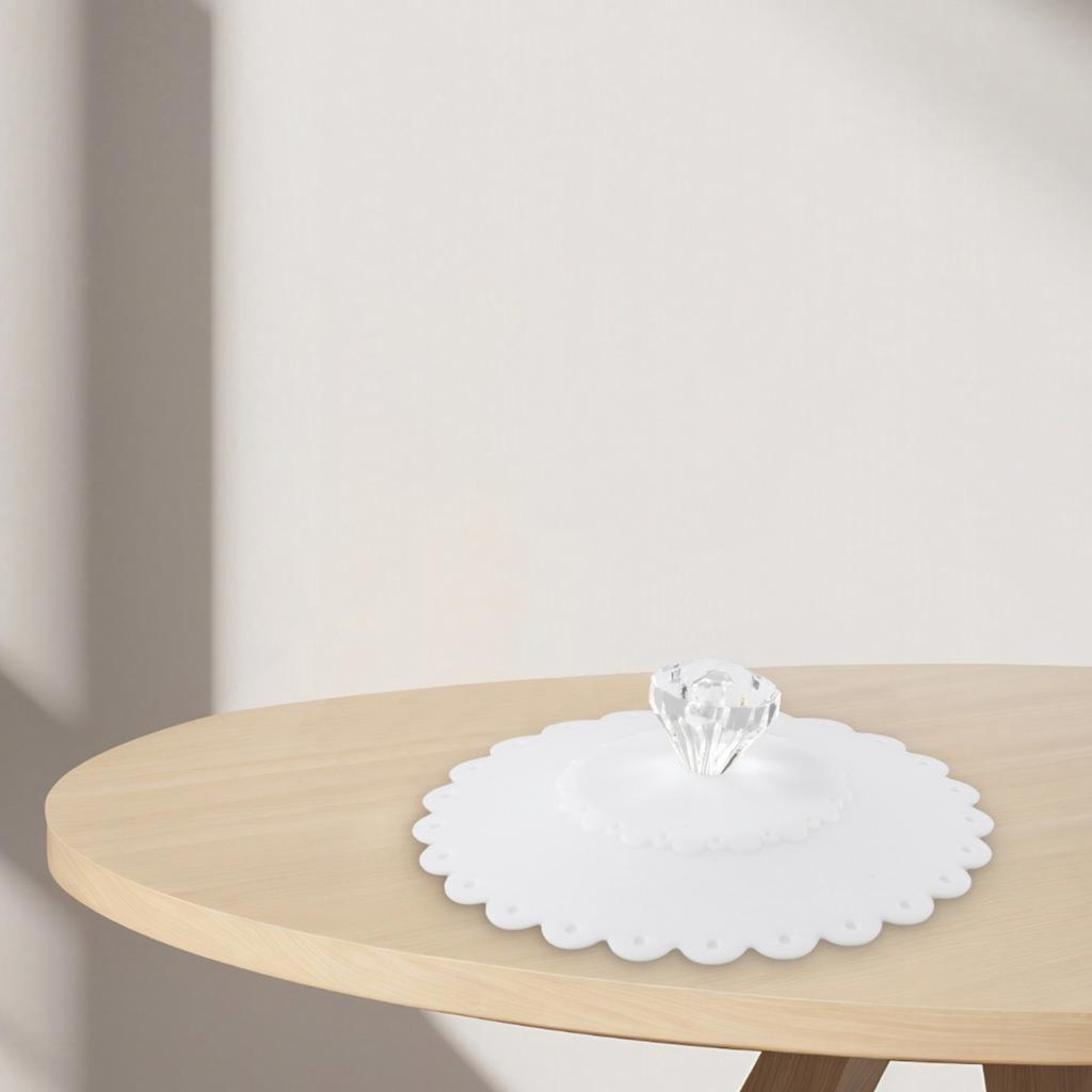 Совершенно новые крышки для чашек Крышки Ручка-бриллиант Крышка-бриллиант Термостойкие