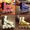 Car Key Ring Roller Skate Bag Holder Skate Key Chain Key Chain Single row skating Skating Pendant