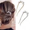 Mno U-shaped Hairpin Pearl Hairpin Updo U-pin M13087