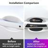 Luminous Car Door Handle Stickers Anti‑Scratch Decals for Cadillac Escalade CT4 CT5 CT6 XT4 XT5 XT6 CTS ATS SRX XTS STS SLR