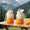 Juice Maker Cordless Juicer Cup with Straw Lid 800ml Portable Blender for Smoothies Fresh 38 Blade Crush Ice Travel Essential Wireless