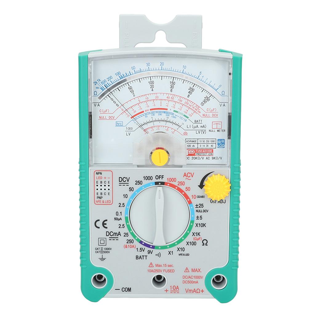 Pointer Multimeter Voltmeter Ammeter Voltage Current Capacitance Tester Meter for School Home