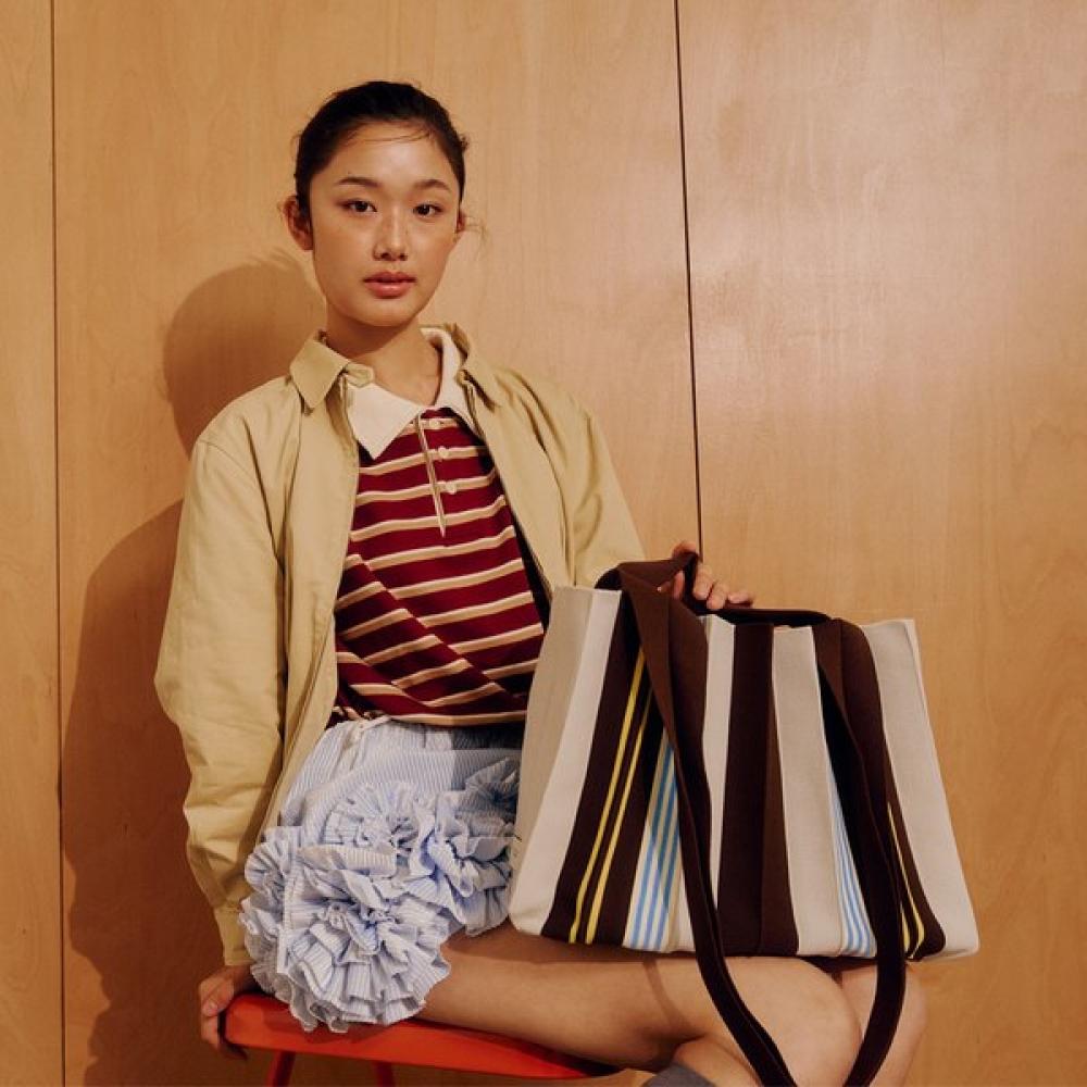 Pleatsmama New Two Way Bag Vintage Brown