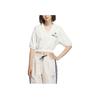 adidas Рубашка-поло Originals Holiday Play с буквенным узором Женские топы Off-White IW6299