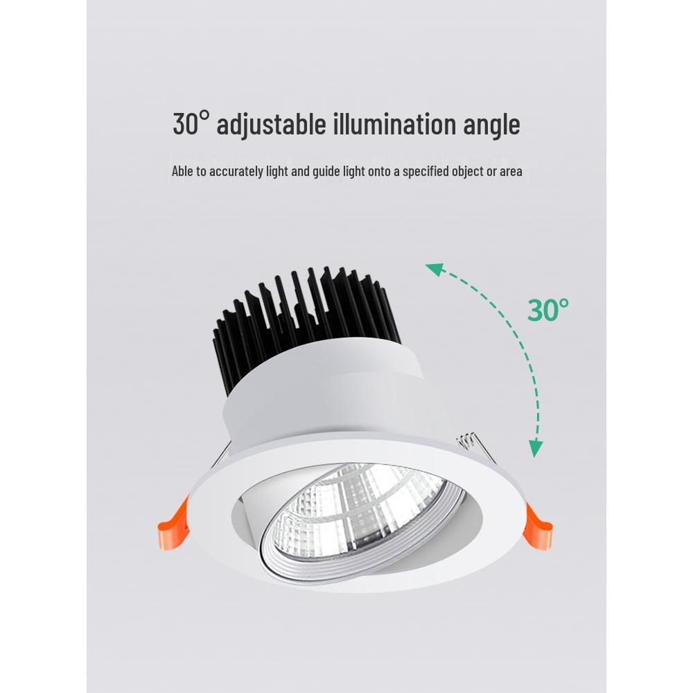 LED Wall Washer Light: Home Decoration, Commercial Spotlight, Recessed Ceiling Light for Clothing Stores