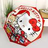 1pc Hello Kitty Automatic Umbrella Durable Iron Frame & Plastic Handle, Gift for Men & Women, Sturdy Construction, Playful Design yy250826167