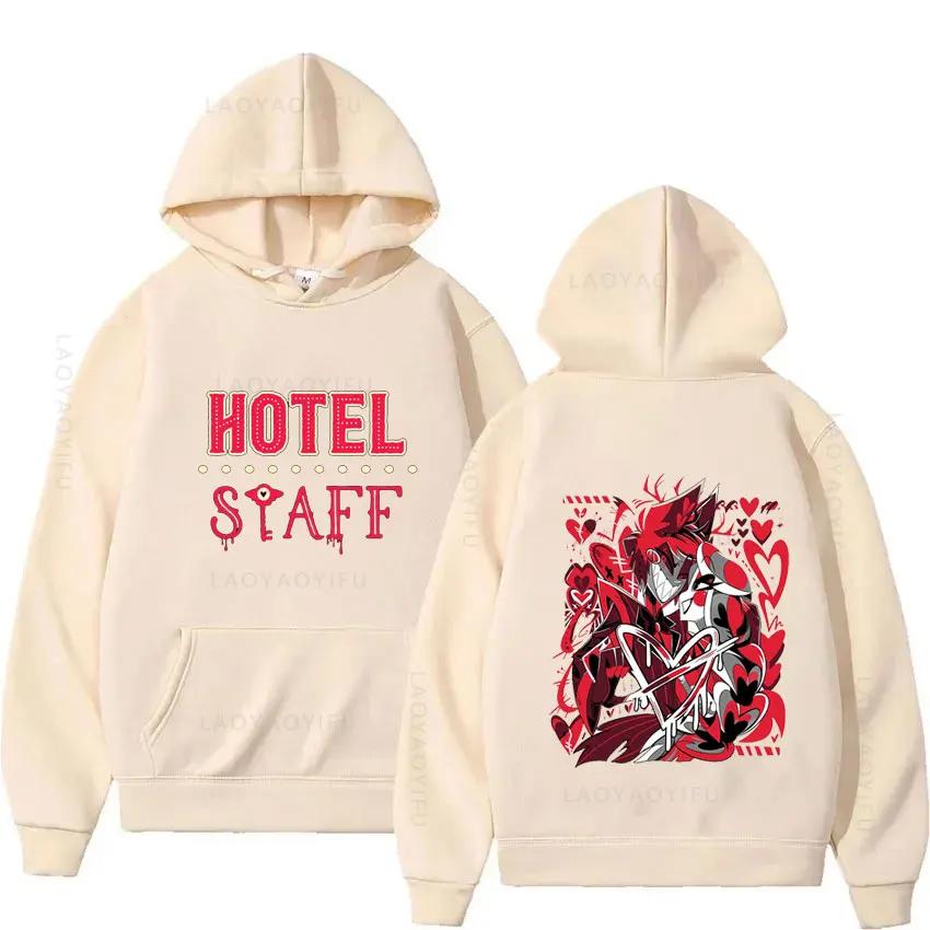 Hazbin Hotels Alastor Theme Hoody Hooded Shirt Sweatshirts for Men Men's Hoodies New & Graphic Essentials Hoodie Sweatshirt