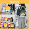 Chic Comfortable Kids Backpack In Colorful Oxford Cloth For Boys And Girls Education