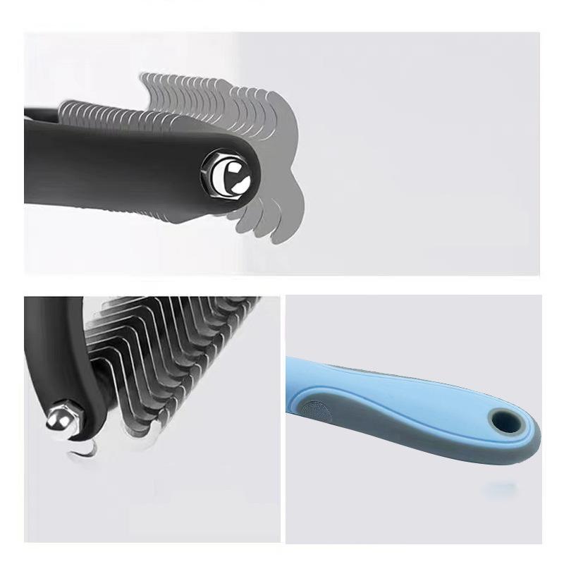 Профессиональная щетка для удаления шерсти домашних животных Устройство для удаления шерсти у собак Узлорез для домашних животных Расческа для собак и кошек Средства для удаления шерсти у собак