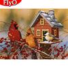 Diamond Embroidery Mosaic Bird Full Drill 5D DIY Diamond Painting Animal Snow Craft Kit Children's Room Decor