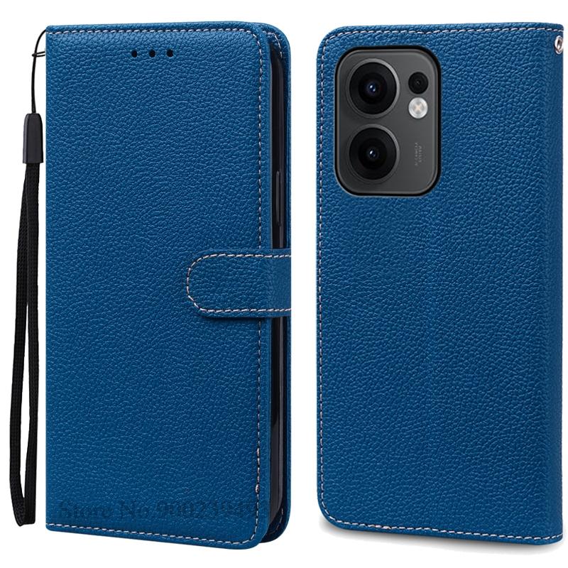 Чехол Reno 13F для Oppo Reno 13F Чехол Кожаный Чехол-книжка с кошельком для Oppo Reno 13F 5G Чехол Мягкая Обложка-книжка Coque Fundas Shell