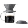 Buydeem pour-over coffee maker, model cd1024, ink grey