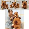 Adorable Soft Plush Capybara Doll For Kids Cute Cartoon Yellow Duck Design