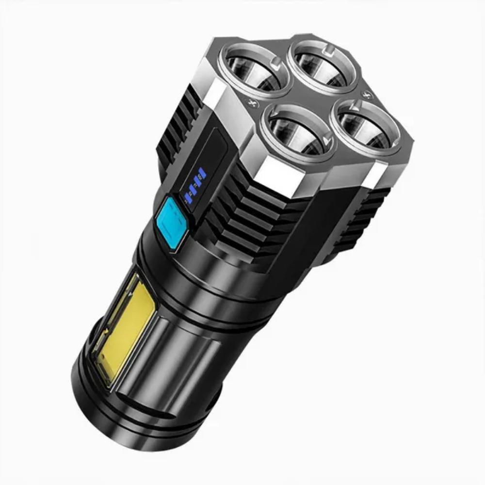 STONEGO Versatile LED High-Beam Flashlight USB Rechargeable Outdoor Portable Enhancing Outdoor Hiking and Exploration Experience