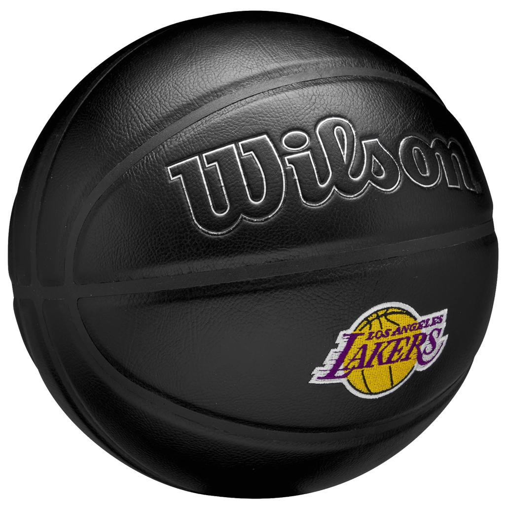 Wilson NBA Team Premiere Los Angeles Lakers Ball, Unisex Black Basketball