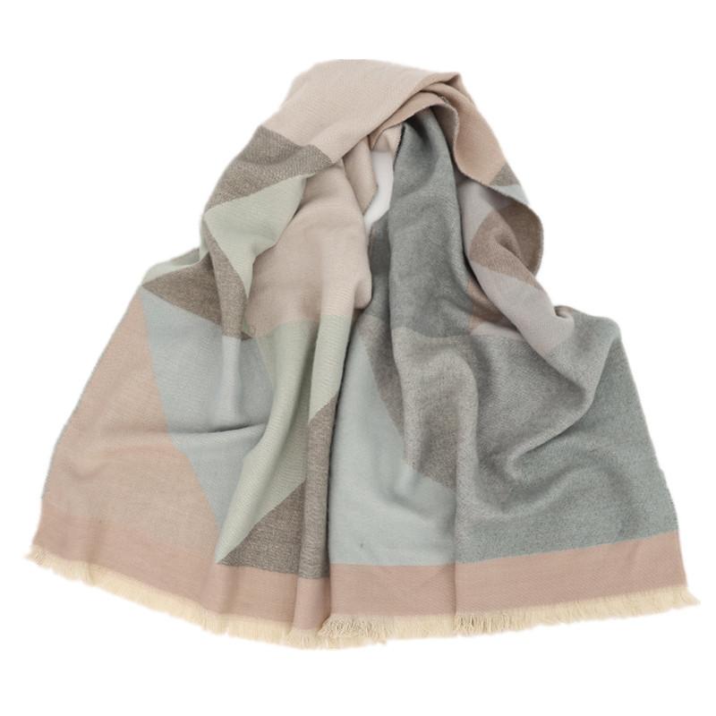 Winter Scarf European and American Men's Scarf Warm Thickened Shawl Women's Autumn and Winter New Imitation Cashmere Scarf