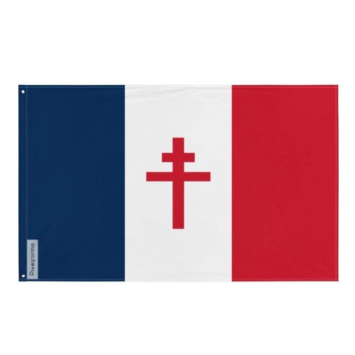 Drapeau - France - 90 X 150 Cm - Polyester - Impression Recto/verso - Œillets En Fer