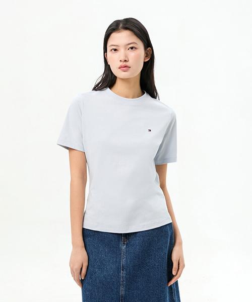 TOMMY HILFIGER Классическая футболка с коротким рукавом и флагом (T22G0Tto010Wt2C7O)