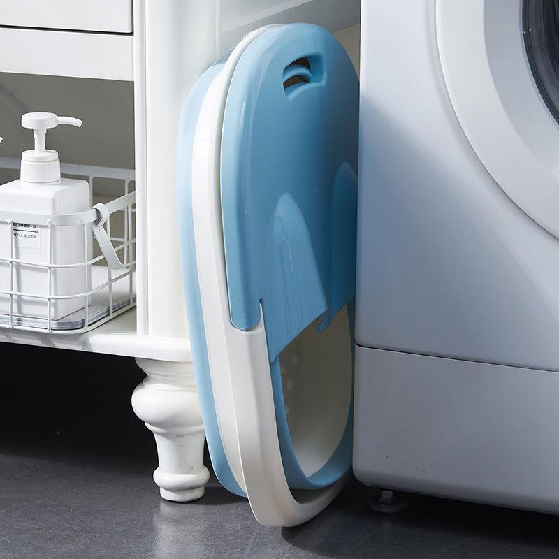 Mengni Портативная складная массажная ванна для ног для домашнего складного ведра, экономия места, принадлежности для кемпинга, аксессуары для домашней ванной комнаты