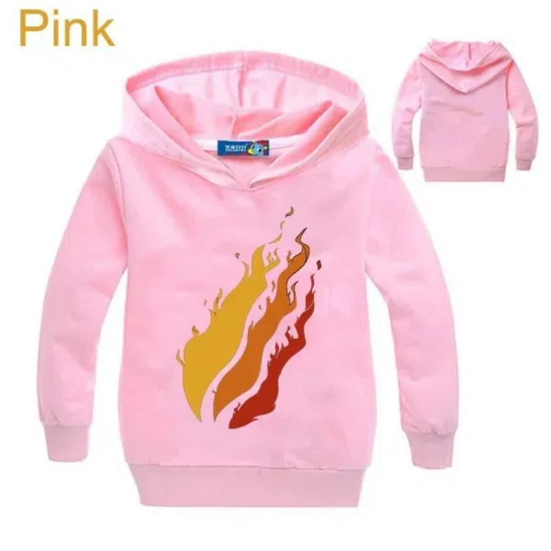 Новая детская одежда Толстовка с капюшоном PrestonPlayz с логотипом Fire Inspired Sweatshirts Толстовка Preston Playz Merch для мальчиков и девочек