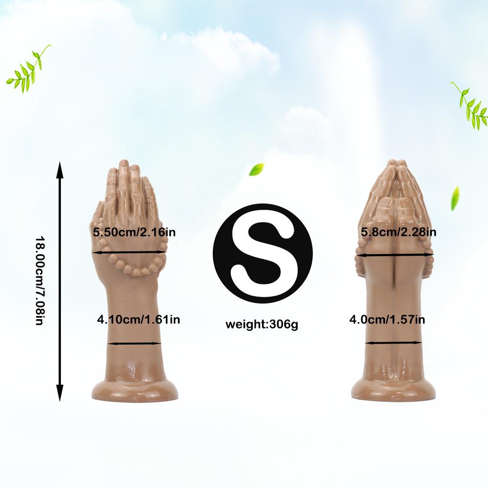 11 см трехразмерный кулак протез руки задняя часть корта анальная пробка очень большой ручной шарик анальный расширитель протез пениса секс-игрушки