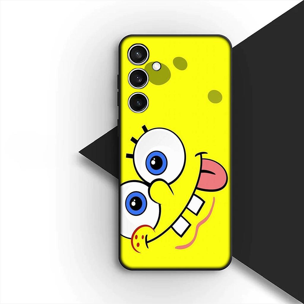 Cover for Samsung Galaxy S20 S22 S21 FE Ultra Plus A07 A17 A15 A16 A25 A57 A37 Phone Case S-SpongeBobs-Cute S-SquarePants-Poster