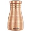 Copper Water Pot | Bedside Carafe with Glass Lining | 950 Ml (Set of 2)