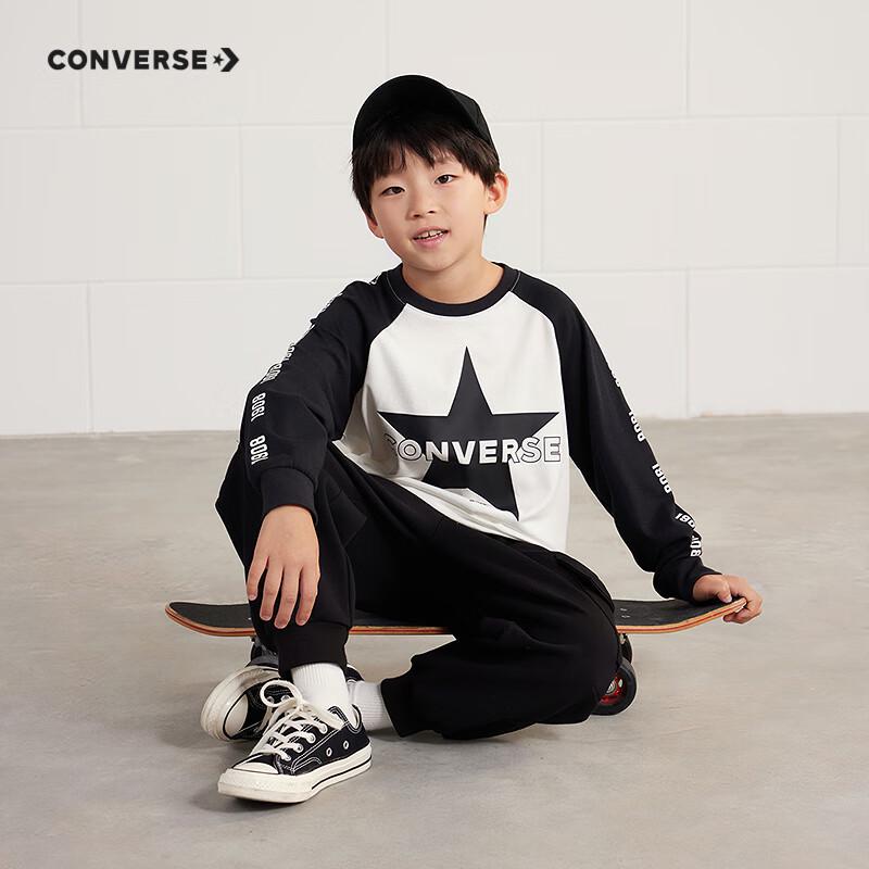Converse Kids' Cotton Long Sleeve T-Shirt