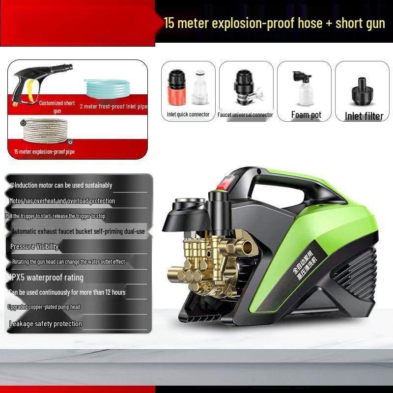 Мойка высокого давления регулируемая автоматическая для автомобиля