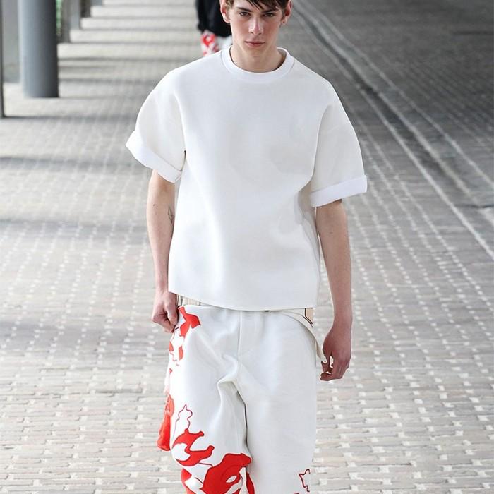 320 г утолщенного шелкового хлопкового трикотажного полотна для эластичного силуэта