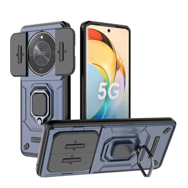 Для Honor X9b 5G чехол противоударный металлический магнитный кольцо бронированный чехол для Honer X9a X40 X50 X50i X 9b слайдер камера телефон чехлы Fundas