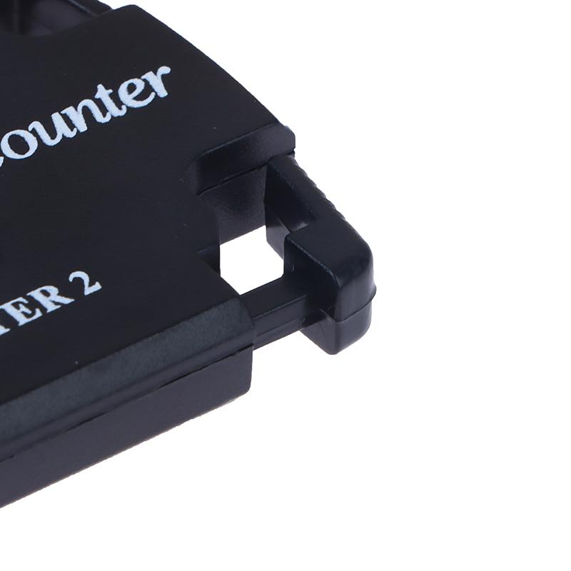 1 шт. Мини-удобный счетчик ударов для гольфа, счетчик очков для патта, держатель с брелоком