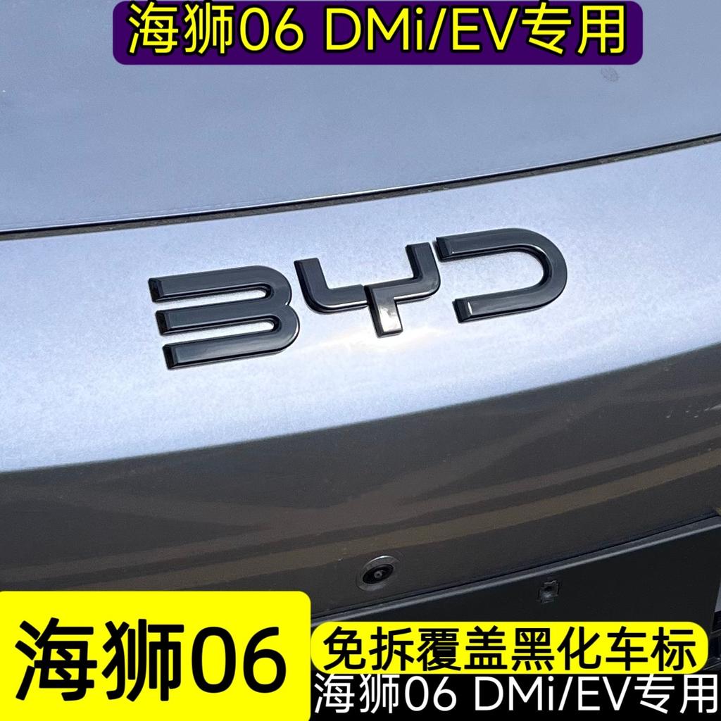 For BYD Seal U Sealion 6 EV DMi SONG PLUS Car No Drill Cover Black Front Black Warrior Black Car Auto
