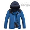 Куртки для сноуборда, пальто для сноуборда больших размеров, зимняя куртка с капюшоном, теплая, утепленная, для спорта на открытом воздухе, водонепроницаемая, ветрозащитная, для катания на лыжах, для мужчин