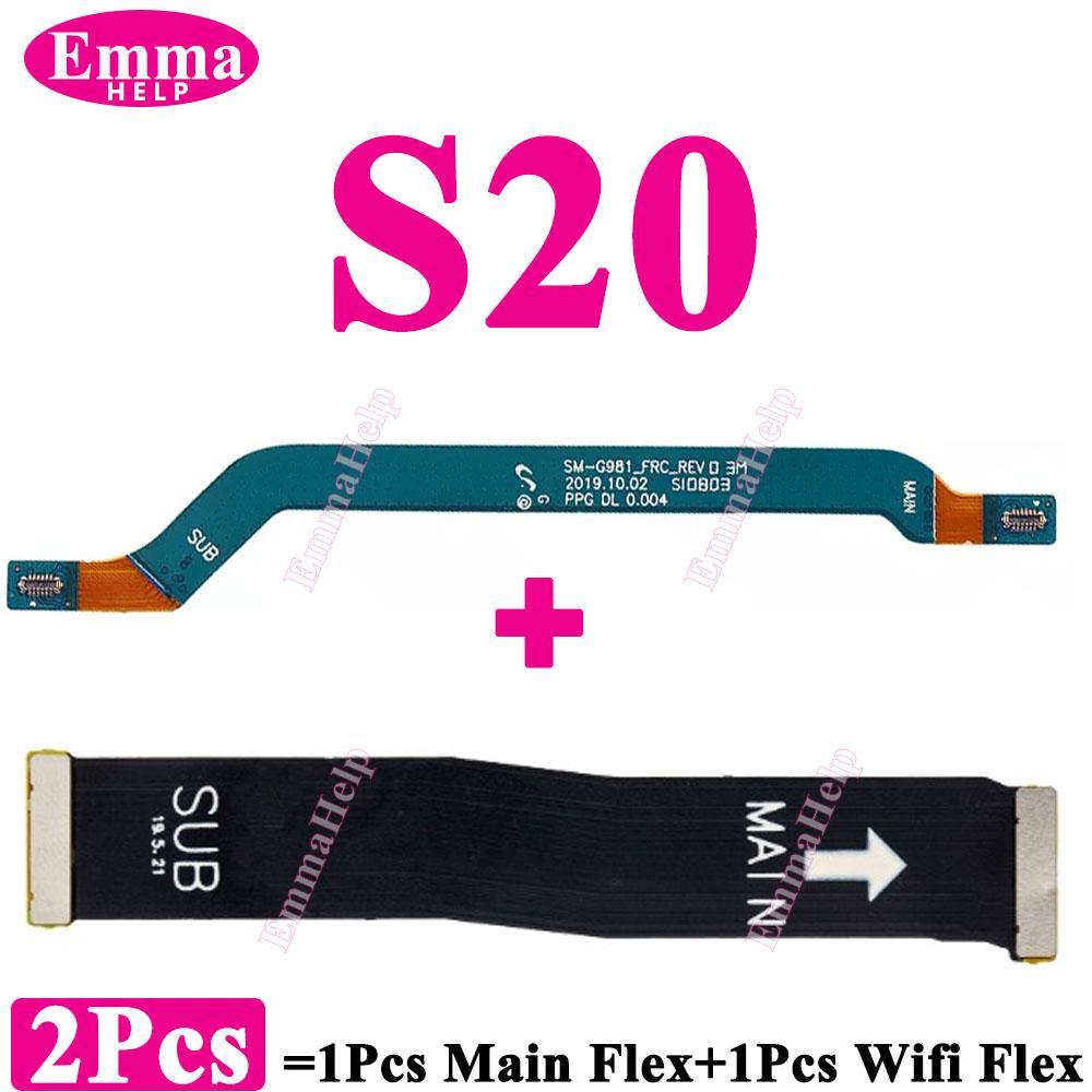 2x Main Board Flex Signal Antenna Connector Motherboard Cable For Samsung S20 S21 S24 Plus S22 S23 Ultra WiFi Antenna Flex