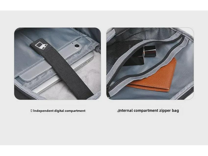 TANGCOOL Men's Multifunction Fashion Backpack - Ideal for Laptops, Students, and Daily Commutes