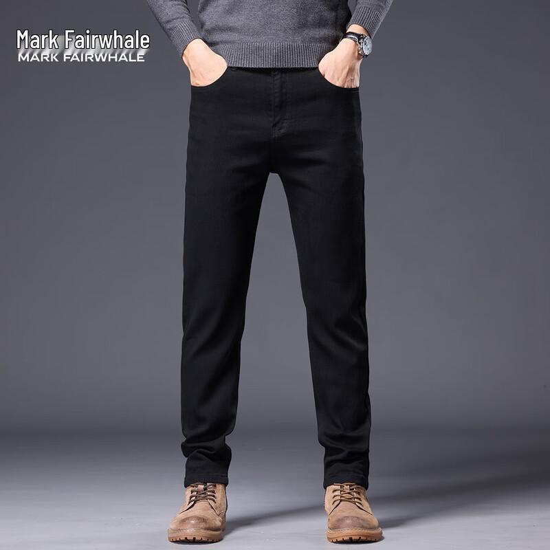 Мужские джинсы Mark Fairwhale прямого кроя, выстиранные, стрейч-деним